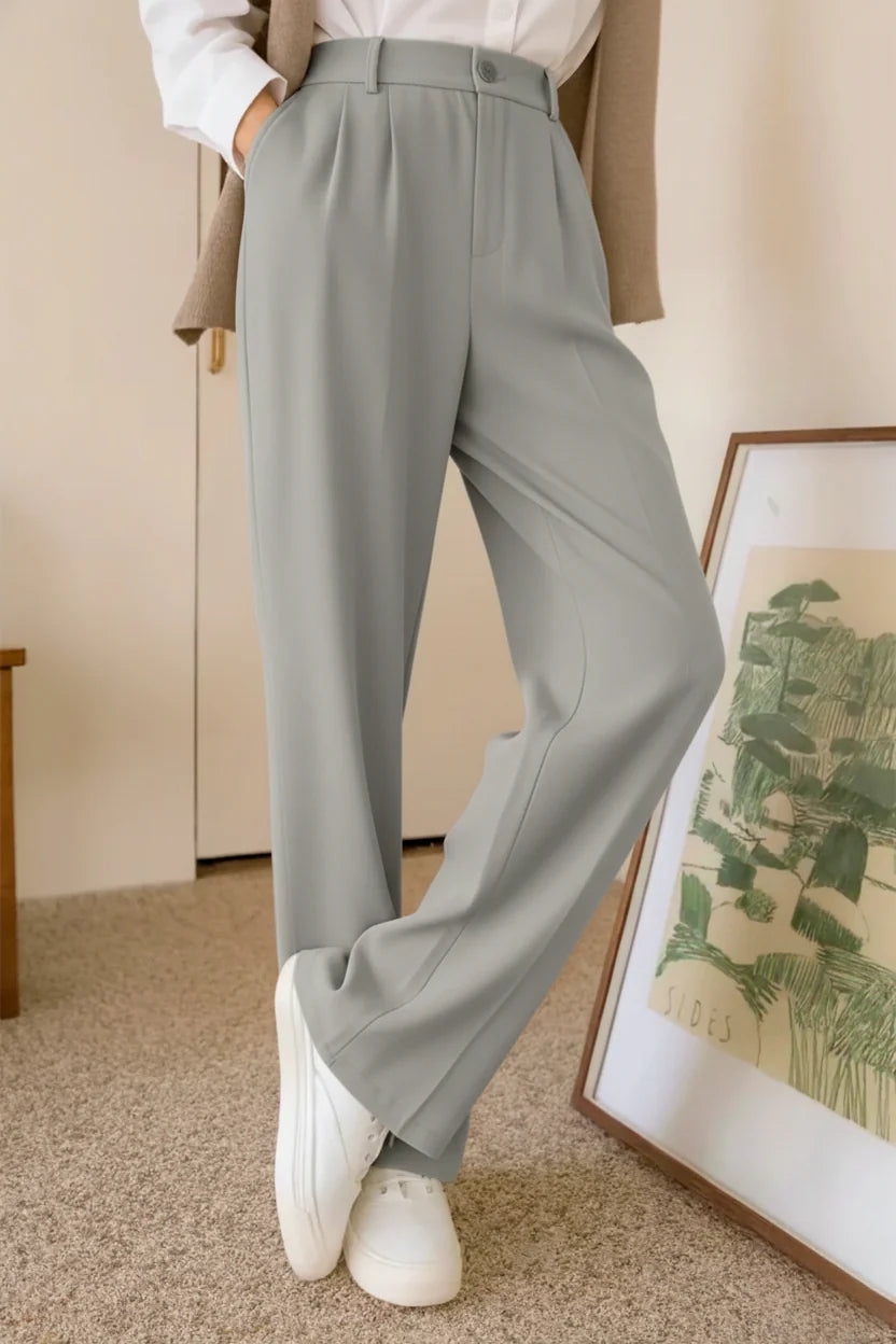 Men’s Linen Trouser – Light Grey